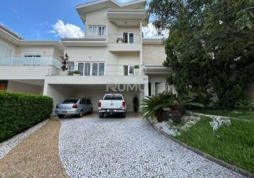 Casa em condomínio fechado com 4 quartos à venda na rua carlos penteado stevenson, 1059, jardim recanto, valinhos, 329 m2 por r$ 1.800.000