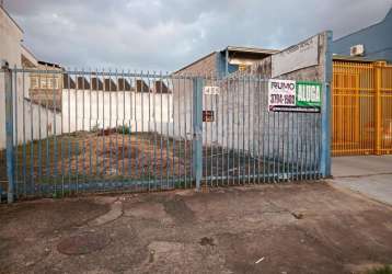 Terreno comercial para alugar na rua romualdo andreazzi, 455, jardim do trevo, campinas por r$ 2.900