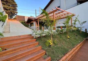 Casa em condomínio fechado com 4 quartos à venda na rua san conrado, 415, loteamento caminhos de san conrado (sousas), campinas, 220 m2 por r$ 1.180.000