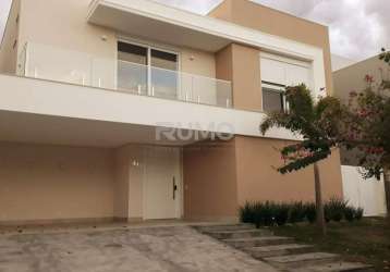 Casa em condomínio fechado com 4 quartos à venda na rua sérgio bortolotto, 100, loteamento parque dos alecrins, campinas, 340 m2 por r$ 3.290.000