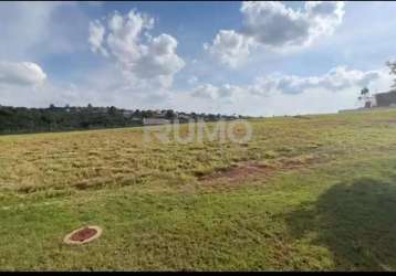 Terreno em condomínio fechado à venda na avenida isaura roque quércia, s/n, loteamento residencial entre verdes (sousas), campinas, 467 m2 por r$ 1.000.000