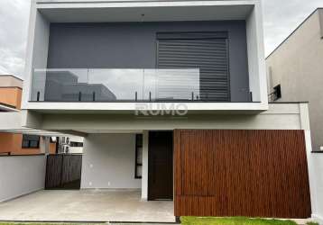 Casa em condomínio fechado com 4 quartos à venda na rodovia dom pedro i, 238, parque rural fazenda santa cândida, campinas, 208 m2 por r$ 1.760.000