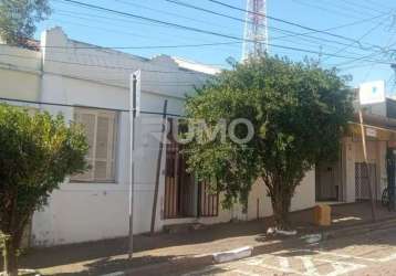 Casa comercial com 2 salas à venda na rua siqueira campos, 55, sousas, campinas, 126 m2 por r$ 430.000