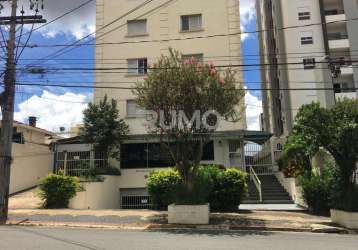 Kitnet / stúdio à venda na rua padre vieira, 584, bosque, campinas, 47 m2 por r$ 250.000