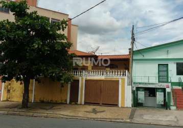 Casa comercial à venda na praça beato antônio frederico ozanam, 121, vila joaquim inácio, campinas, 172 m2 por r$ 700.000