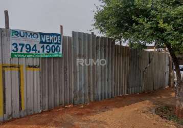 Terreno comercial à venda na rua doutor albano de almeida lima, 698, jardim guanabara, campinas por r$ 510.000