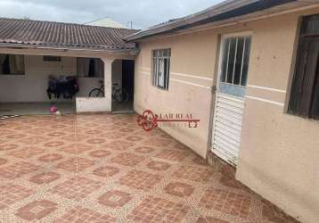 Casa com 2 dormitórios à venda, 70 m² por r$ 149.000 - jurema-rio pequeno - são josé dos pinhais/paraná