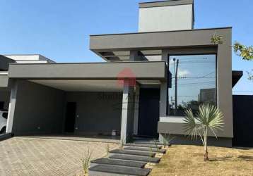 Casa térrea nova para venda no cond. residencial damha ii, localizado no bairro ondas, em piracicab