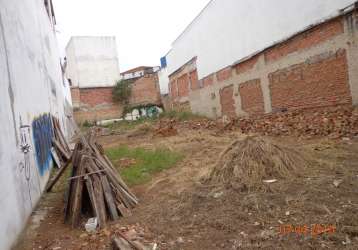 Terreno - 407m² - 11 de frente por 37 fundos - vila romana