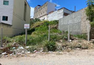 Terreno à venda ao lado do caruaru shopping com 275 m2