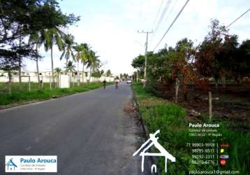 Terreno à venda no bairro abrante - camaçari/ba