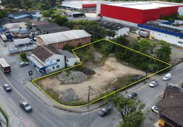 Terreno comercial/ industrial itoupavazinha