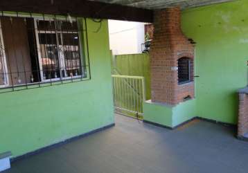 Casa assobrada à venda com 3 quartos e 3 wc's na cidade são jorge, santo andré, sp