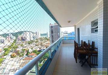 Apartamento para locação em praia grande, canto do forte, 3 dormitórios, 2 suítes, 3 banheiros, 3 vagas