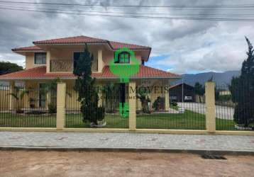 Casa para venda em santo amaro da imperatriz, sul do rio, 4 dormitórios, 3 suítes, 5 banheiros, 2 vagas