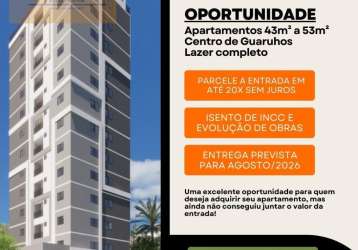 Apartamento a venda com entrada parcelada sem juros