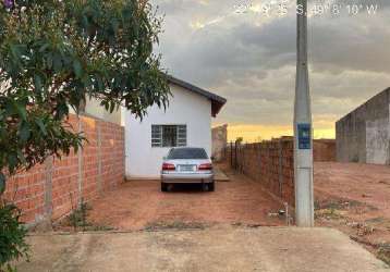 Casa para venda em bauru, parque santa cândida, 1 dormitório, 1 banheiro, 1 vaga