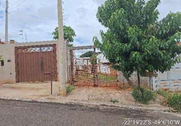 Casa para venda em bauru, parque jandaia, 1 dormitório, 1 banheiro, 1 vaga