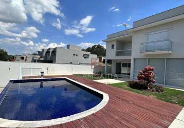 Casa com 4 dormitórios para alugar, 347 m² por r$ 10.000,00/mês - condomínio vale das águas - bragança paulista/sp