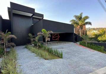 Casa com 4 dormitórios à venda, 380 m² por r$ 4.000.000,00 - condomínio vale das águas - bragança paulista/sp