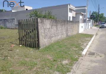 Excelente terreno com otima localização , dois acessos de entrada , pronto para construir !