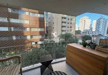 Vendo apartamento itaim bibi com 2 dormis, 2 vagas, varanda, mobiliado