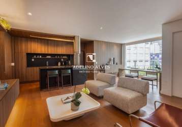 Apartamento para locação no jardins , 1 dormitório e 91 m ²