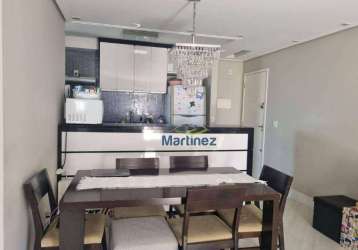 Apartamento com 2 dormitórios à venda, 75 m² por r$ 640.000 - parque são lucas - são paulo/sp