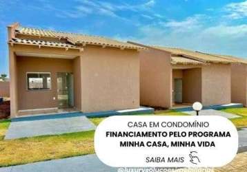 Casa de 2 quartos - 1 suíte - condominio fechado - senador canedo são francisco