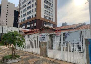 Casa comercial com 3 salas à venda na rua comendador querubim uriel, 323, cambuí, campinas, 124 m2 por r$ 1.100.000