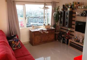 Apartamento dois quartos com churrasqueira e vista incrível, no bairro azenha