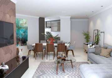 Apartamento à venda, 73 m² por r$ 602.000,00 - vila guilhermina - praia grande/sp