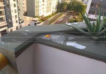 Apartamento mobiliado  46 m2, 1/4  no caminho das árvores, salvador (ba)