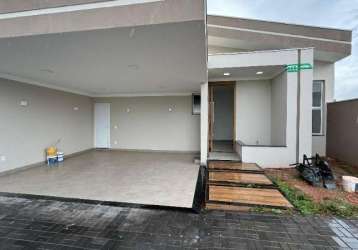 Casa em construção de três quartos sendo uma suíte para venda no condominio boa vista em birigui