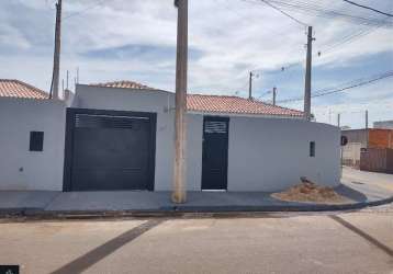 Casas novas de esquina de dois quartos a venda em birigui