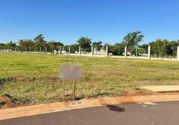 Terreno a venda em araçatuba no condomínio vila madalena ii 309,60 m² de área