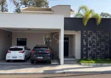 Casa a venda com 3 quartos no condomínio residencial portão azul ii.