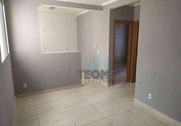 Apartamento à venda, 45 m² por r$ 180.000,00 - jardim gurilândia - taubaté/sp