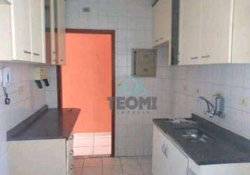 Apartamento com 2 dormitórios, 60 m² - venda por r$ 260.000,00 ou aluguel por r$ 2.544,00/mês - centro - taubaté/sp