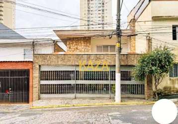 Sobrado com 3 dormitórios, 292 m² - venda por r$ 1.700.000,00 ou aluguel por r$ 13.130,00/mês - tatuapé - são paulo/sp