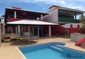 Casa com 5 dormitórios à venda, 270 m² por r$ 850.000,00 - praia linda - são pedro da aldeia/rj