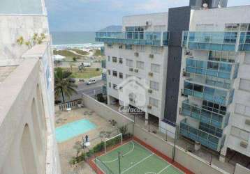 Apartamento com 3 dormitórios à venda, 220 m² por r$ 1.800.000,00 - praia do forte - cabo frio/rj