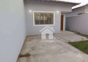 Casa com 3 dormitórios à venda, 78 m² por r$ 330.000,00 - balneário das conchas - são pedro da aldeia/rj