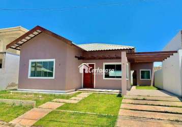 Casa com 3 dormitórios à venda, 122 m² por r$ 525.000,00 - recanto do sol - são pedro da aldeia/rj