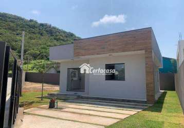 Casa à venda, 100 m² por r$ 475.000,00 - campo redondo - são pedro da aldeia/rj