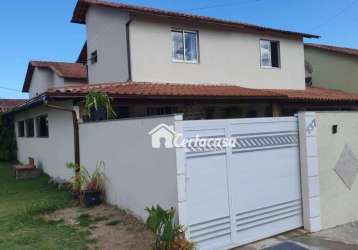 Casa com 2 dormitórios à venda, 57 m² por r$ 300.000,00 - jardim morada da aldeia - são pedro da aldeia/rj