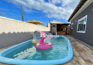 Casa com 3 dormitórios à venda, 94 m² por r$ 600.000,00 - fluminense - são pedro da aldeia/rj