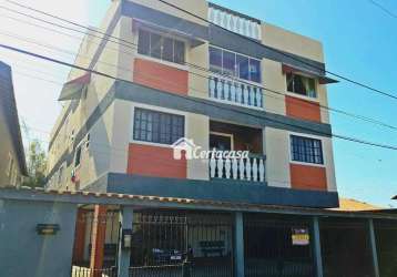 Apartamento com 2 dormitórios à venda, 57 m² por r$ 270.000,00 - centro - são pedro da aldeia/rj