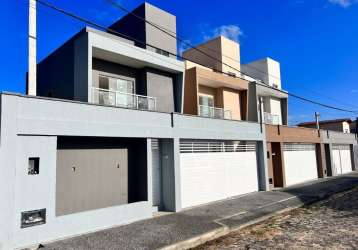 Casa duplex com solario,  150 m² com 3 quartos, sendo 02 suites em emaús - parnamirim - rn