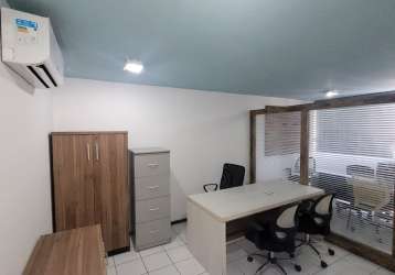 Sala comercial mobiliada para alugar no tirol em natal-rn